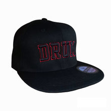 Load image into Gallery viewer, Drum Snapback - Black/Red