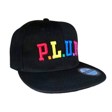Load image into Gallery viewer, P.L.U.R Rainbow Snapback