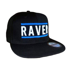 Load image into Gallery viewer, Raver Snapback - Blue Line