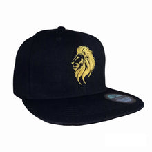 Load image into Gallery viewer, Lion Head Snapback - Gold