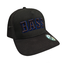 Load image into Gallery viewer, Bass Trucker - Black/Blue