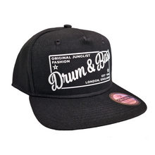 Load image into Gallery viewer, Original Junglist Fashion Snapback - Black