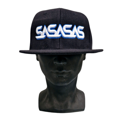 SaSaSaS 3D Snapback - White/Blue