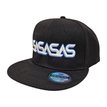 Load image into Gallery viewer, SaSaSaS 3D Snapback - White/Blue