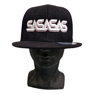 SaSaSaS 3D Snapback - White/Pink