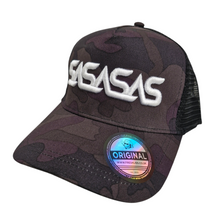 Load image into Gallery viewer, SASASAS 3D Midnight Camo Trucker