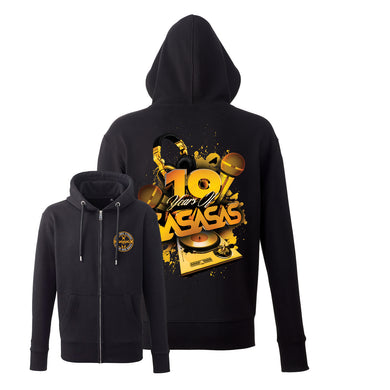 10 Years of SaSaSaS Zipped Hoodie