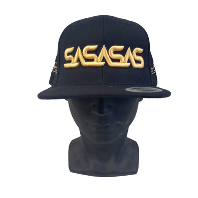 Gold Logo SaSaSaS SnapBack Cap