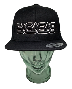 SaSaSaS 3D Snapback - Black/White