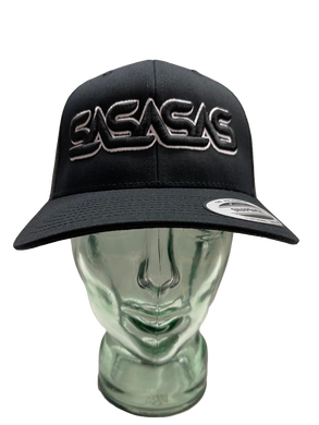 SaSaSaS 3D Trucker Cap - Black/White